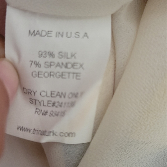 Trina Turk Silk Halter Top Dress Size 4 - Picture 5 of 5
